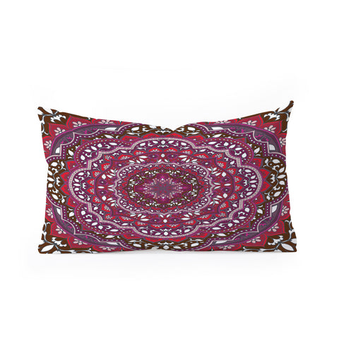 Aimee St Hill Farah Round Red Oblong Throw Pillow