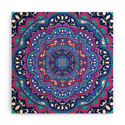 Aimee St Hill Farah Round Wood Wall Mural