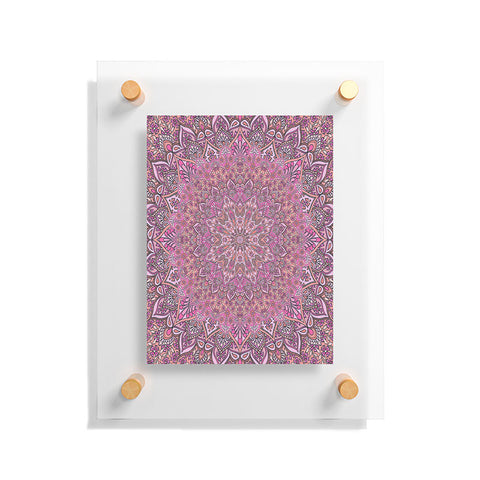 Aimee St Hill Farah Soft Blush Floating Acrylic Print