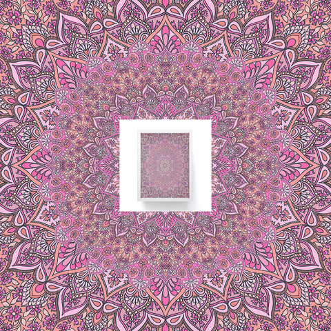 Aimee St Hill Farah Soft Blush Framed Mini Art Print