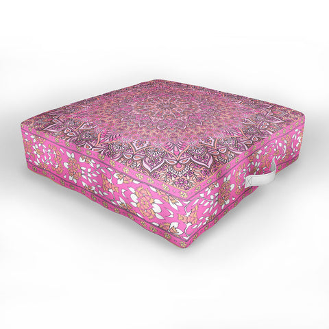 Aimee St Hill Farah Soft Blush Outdoor Floor Cushion