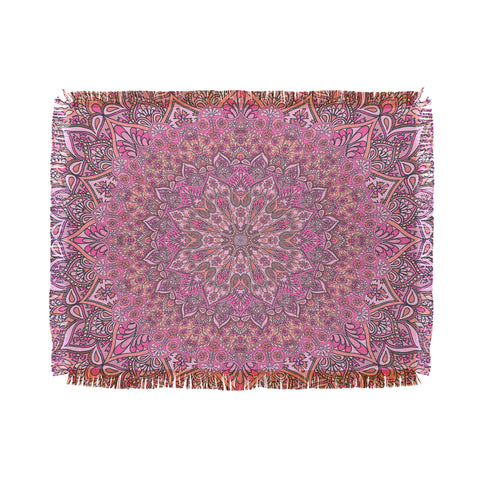 Aimee St Hill Farah Soft Blush Throw Blanket
