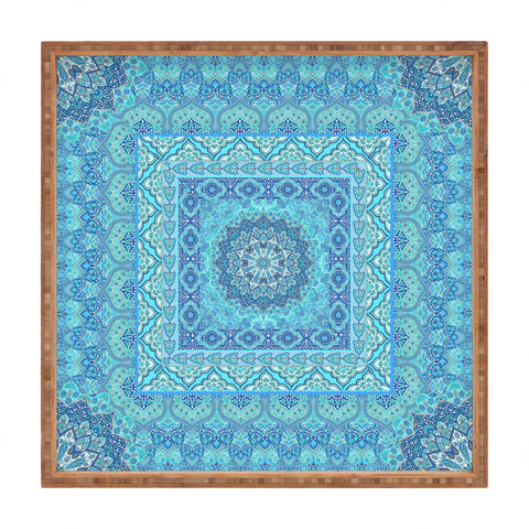 Aimee St Hill Farah Squared Blue Square Tray