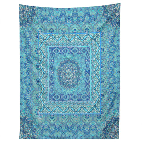 Aimee St Hill Farah Squared Blue Tapestry