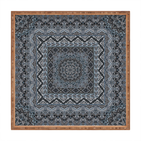 Aimee St Hill Farah Squared Gray Square Tray