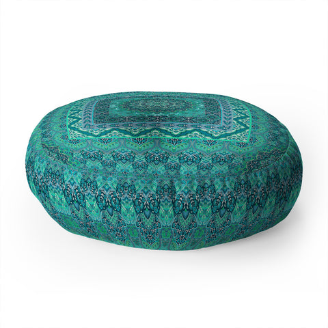Aimee St Hill Farah Squared Mint Floor Pillow Round