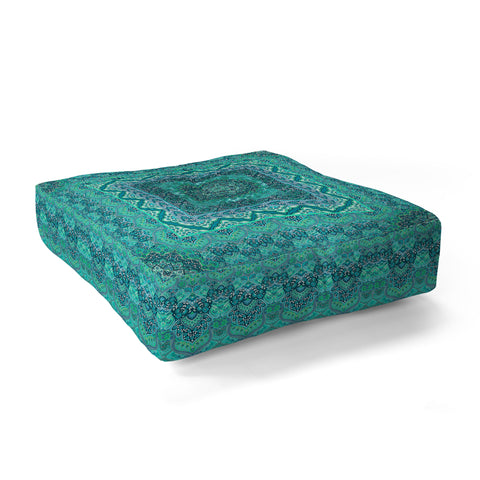 Aimee St Hill Farah Squared Mint Floor Pillow Square