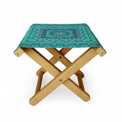 Aimee St Hill Farah Squared Mint Folding Stool