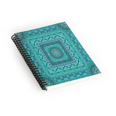 Aimee St Hill Farah Squared Mint Spiral Notebook