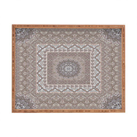 Aimee St Hill Farah Squared Neutral Rectangular Tray