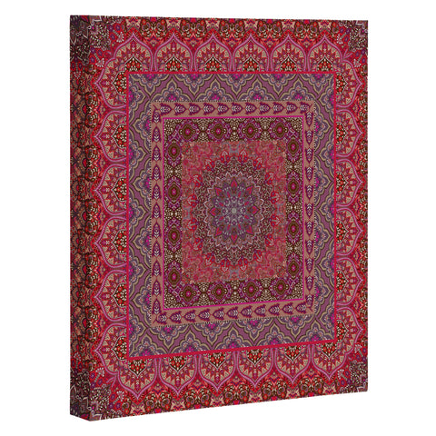 Aimee St Hill Farah Squared Red Art Canvas
