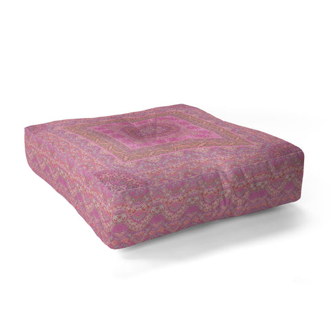Aimee St Hill Farah Squared Soft Blush Floor Pillow Square