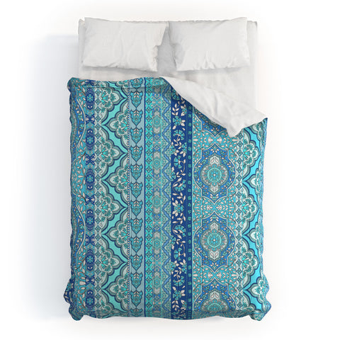 Aimee St Hill Farah Stripe Blue Comforter