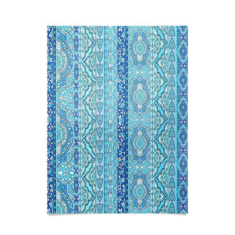 Aimee St Hill Farah Stripe Blue Poster
