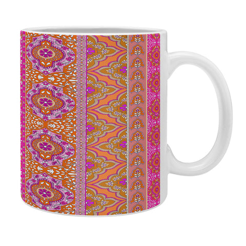 Aimee St Hill Farah Stripe Blush Coffee Mug