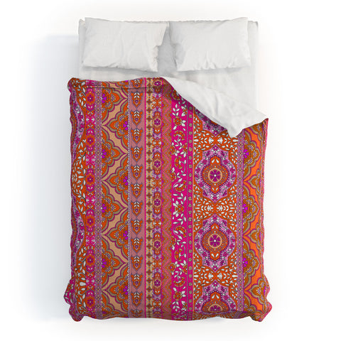 Aimee St Hill Farah Stripe Blush Comforter