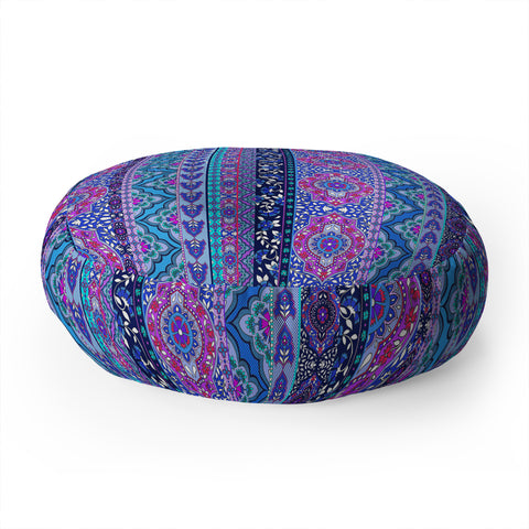 Aimee St Hill Farah Stripe Floor Pillow Round