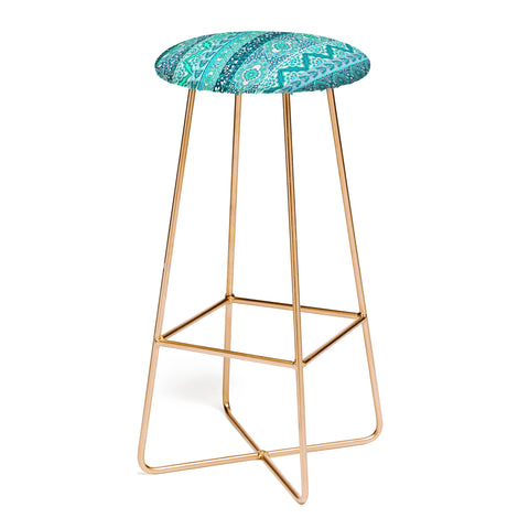 Aimee St Hill Farah Stripe Mint Bar Stool
