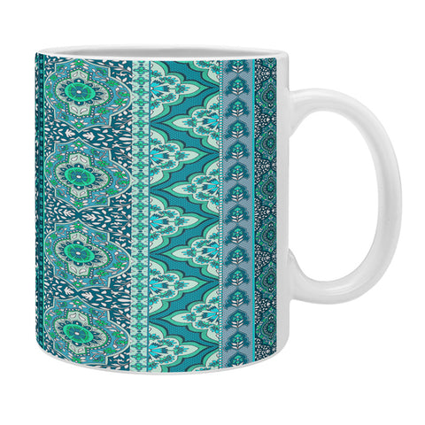 Aimee St Hill Farah Stripe Mint Coffee Mug