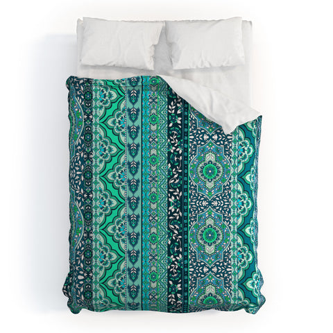 Aimee St Hill Farah Stripe Mint Comforter