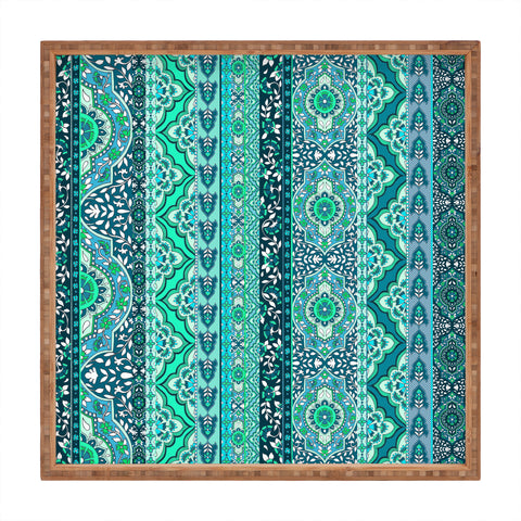 Aimee St Hill Farah Stripe Mint Square Tray