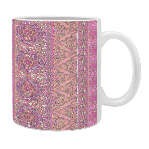 Aimee St Hill Farah Stripe Soft Blush Coffee Mug