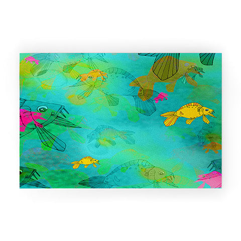 Aimee St Hill Fish Welcome Mat