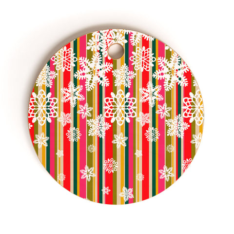 Aimee St Hill Flakes Cutting Board Round