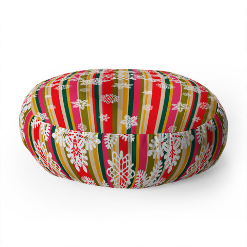Aimee St Hill Flakes Floor Pillow Round