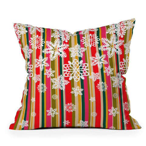 Aimee St Hill Flakes Throw Pillow