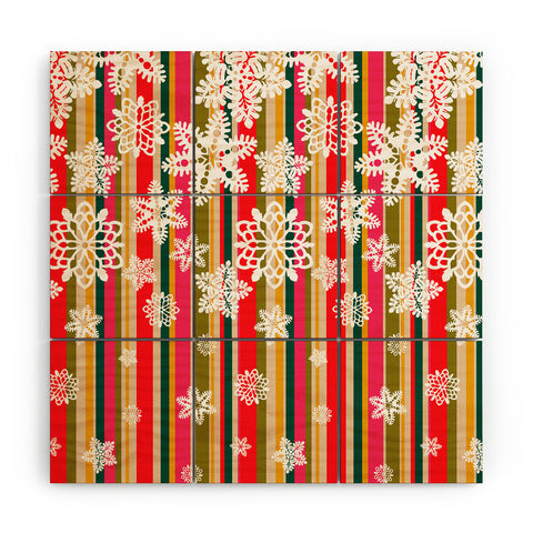 Aimee St Hill Flakes Wood Wall Mural