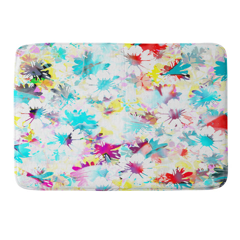 Aimee St Hill Floral 4 Memory Foam Bath Mat