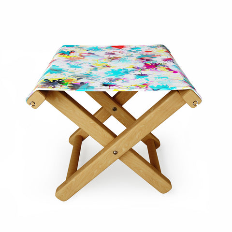 Aimee St Hill Floral 4 Folding Stool