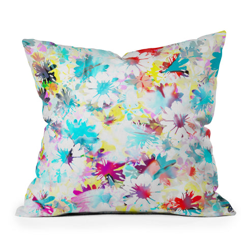 Aimee St Hill Floral 4 Throw Pillow