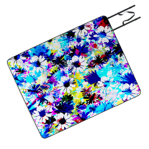 Aimee St Hill Floral 5 Picnic Blanket