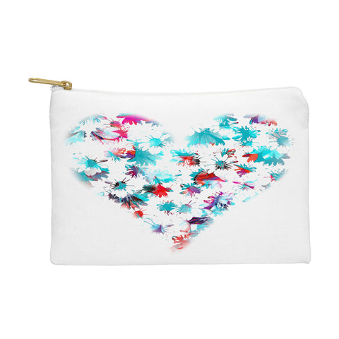 Aimee St Hill Floral Heart Pouch