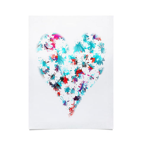 Aimee St Hill Floral Heart Poster