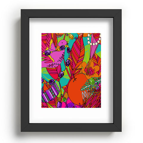 Aimee St Hill Gems And Birds Recessed Framing Rectangle