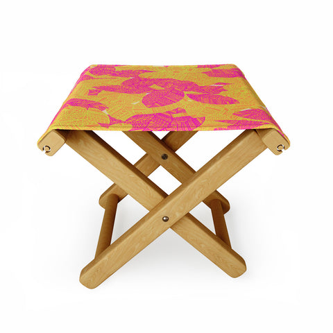 Aimee St Hill Geo Floral Folding Stool