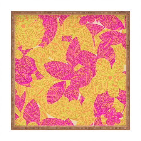 Aimee St Hill Geo Floral Square Tray