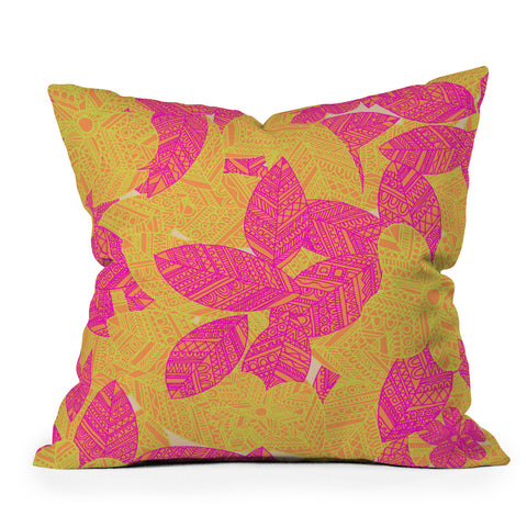 Aimee St Hill Geo Floral Throw Pillow