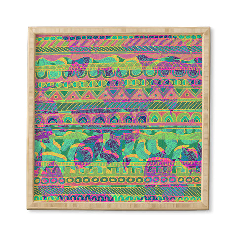 Aimee St Hill Geo Tribal 1 Framed Wall Art