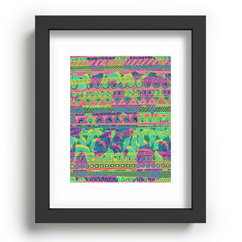 Aimee St Hill Geo Tribal 1 Recessed Framing Rectangle