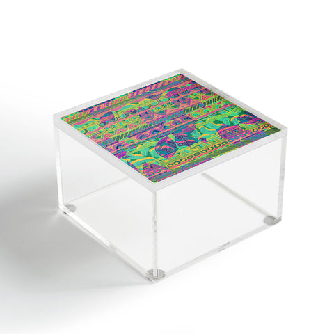 Aimee St Hill Geo Tribal 1 Acrylic Box