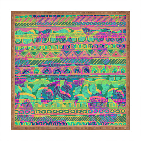 Aimee St Hill Geo Tribal 1 Square Tray