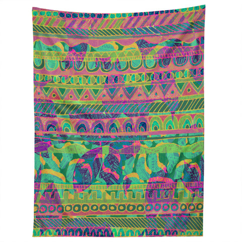 Aimee St Hill Geo Tribal 1 Tapestry