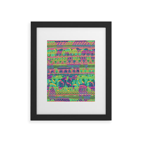 Aimee St Hill Geo Tribal 1 Framed Art Print