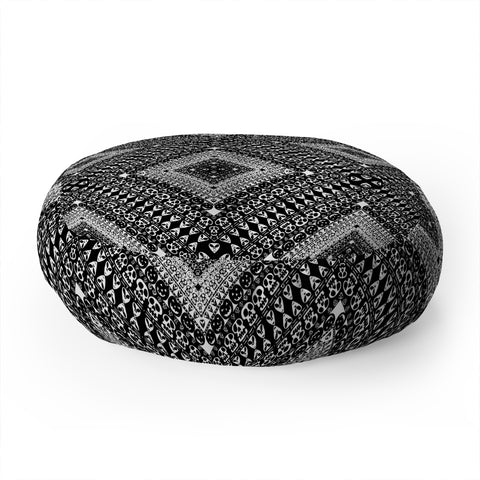 Aimee St Hill Hallows Eve Patchwork Floor Pillow Round