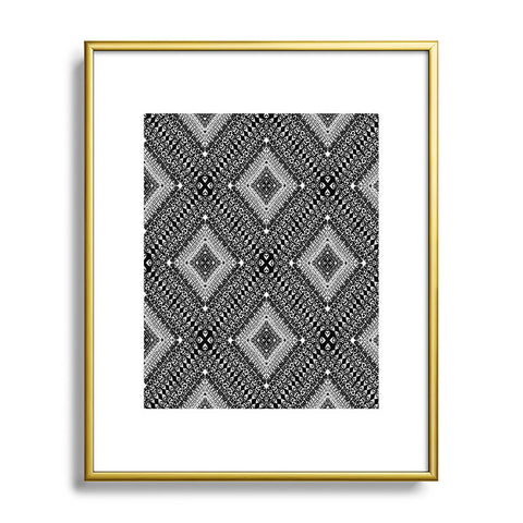 Aimee St Hill Hallows Eve Patchwork Metal Framed Art Print