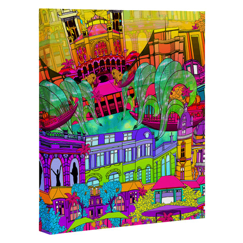 Aimee St Hill I Heart Paris Art Canvas